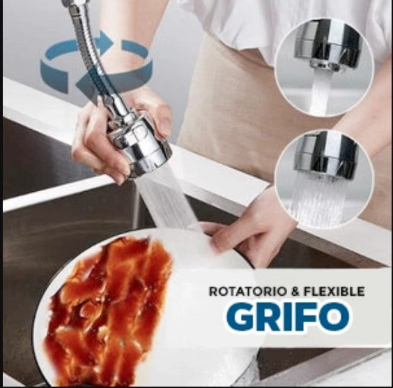 GRIFO EXTENSIBLE GIRATORIO - SAVINGTAP